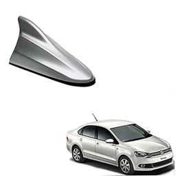 Auto Pearl ABS Silver Universal Replacement Shark Fin Car Roof Antenna For Volkswagen Vento-image-60