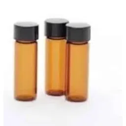Rasayan 10ml Flat Bottom Culture Tube with Screw Cap &a; Rubber Liner, 33802-15