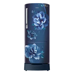 SAMSUNG 223 Litres 3 Star Direct Cool Single Door Refrigerator with Base Stand (RR24C2823CU/NL, Camellia Blue)-image-88