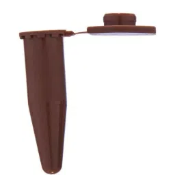 Abdos 500Pcs 1.5ml Amber Micro Centrifuge Tubes, P10204A-3