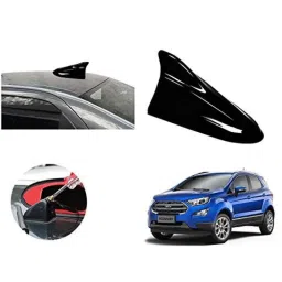 Auto Pearl ABS Black Universal Replacement Shark Fin Car Roof Antenna For Ford Ecosport 2017-image-94