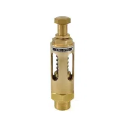 Zoloto 25mm Bronze Open Discharge Screwed Spring Loaded Safety Relief Valve, 1094-image-72