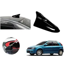 Auto Pearl ABS Black Universal Replacement Shark Fin Car Roof Antenna For Mahindra Verito Vibe-image-95