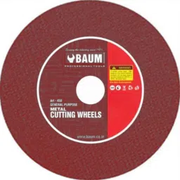 Baum 125x1.2x22mm Red Cutting Wheel, Art-450-picture-49