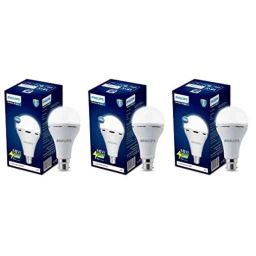 Philips 18W B22 6500K Crystal White LED Bulb (Pack of 3)-18