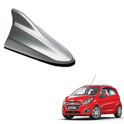Auto Pearl ABS Silver Universal Replacement Shark Fin Car Roof Antenna For Chevrolet Beat-image-87
