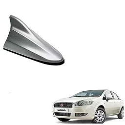 Auto Pearl ABS Silver Universal Replacement Shark Fin Car Roof Antenna For Fiat Linea Classic-image-89