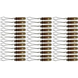 Lab Junction 36 Pcs 22-32mm Test Tube Holder Set with Wooden Handle, LJ-1645-15