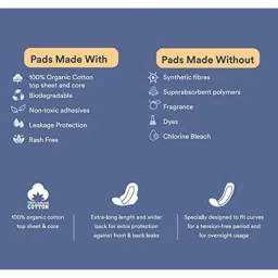 Stemffe 20 Pcs Advanced Extra Large All Night Cottony Soft Sanitary Pad Set with Wings, Size: XL image 5