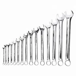 Westward 15Pcs Steel Full Polish Offset Combination Wrench Set, 4VAV9-picture-6