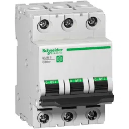 Schneider Electric Multi9 C60SP 25A C Curve Three Pole MCB, M9F22325, Breaking Capacity: 10 kA-6