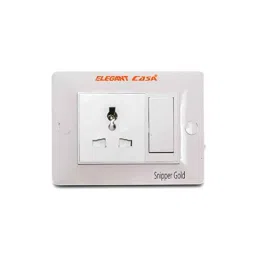 Elegant Casa Snipper Gold 6A Polycarbonate White Universal Socket Extension Board with Individual Switch &a; 8m 3 Core Heavy Duty Copper Wire-17