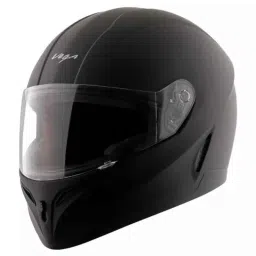 Vega Breeze DX ABS Dull Black Full Face Helmet, Size: Large-picture-29