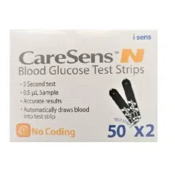 CareSens 100 Glucometer Test Strips, 8809126646312-29
