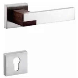 Dorset Cornus Brass Wood Finish Lever Handle, COR OR WD (Pack of 2)-image-46