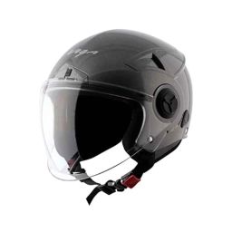 Vega BLAZE-DX ABS Black Open Face Helmet, VHBDC, Size: L-picture-43