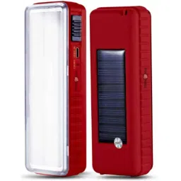 Pick Ur Needs 2 Tube Red Solar Rechargeable Emergency Lantern with Lithium Battery, SLS-3209-picture-43