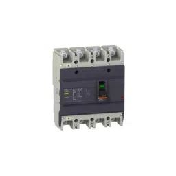 Schneider Electric Easypact EZC 125A Four Pole MCCB for Distribution Board, EZC250H4125, Breaking Capacity: 36 kA-26
