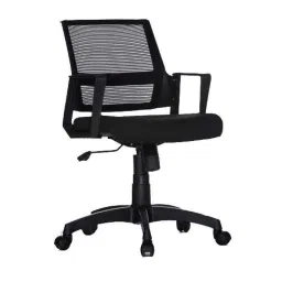 Teal Orion Black Mid Back Office Chair, 19001979-image-75