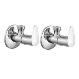 Fastgear Fusion Stainless Steel Silver Chrome Finish Angle Valve, FG3435 (Pack of 2)-image-58