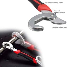 ATHRZ Powerful Drill Machine, 41 Pcs Toolkit Screwdriver &a; 13 Pcs Drill Bit Set with Snap Grip, DRL13B41PSNP image 5