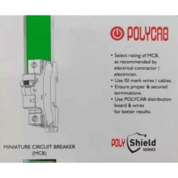 Polycab Polyshield 40A C Curve Single Pole MCB, GMM201P007 image 5