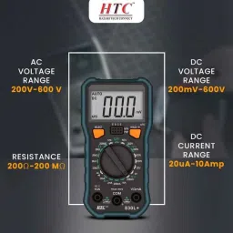 HTC DM-830L+ Digital Manual Multimeter with Backlight image 4