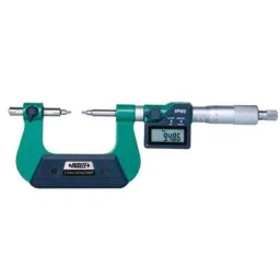 Insize Digital Disk Brake Micrometer, Range: 75-100 mm/3-4 inch, 3591-100A-42
