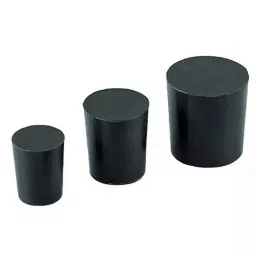 Lab Plus Black Rubber Plug, LP-7389 (Pack of 10)-picture-12