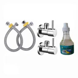 Fastgear Turbo Stainless Steel Silver Chrome Finish Bathroom Faucet Set, FG2391-image-40