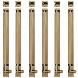 ATOM 18 inch Aluminium Tower Bolt, TB002-BA-18-106 (Pack of 6)-image-1