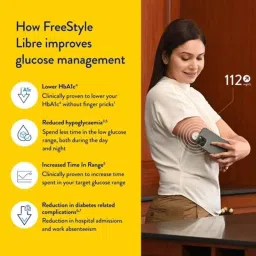 Abbott FreeStyle Libre Glucometer Sensor (Pack of 4) image 5