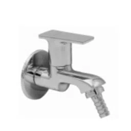 Somany Olive Brass Chrome Finish Bib Tap with Nozzle, 272210330231-33