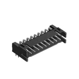 Hirose 2mm R/A PCB Header 4P DR Thru-Hole Tin Header &a; Wire Housing , DF11-4DP-2DS(24)-33