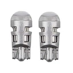 AllExtreme EXTSBCW 3W T10 5630 CMD Silver Interior Pilot License Plate Dome Indicator LED Parking Light for Car Bike &a; Motorcycle (Pack of 2)-46