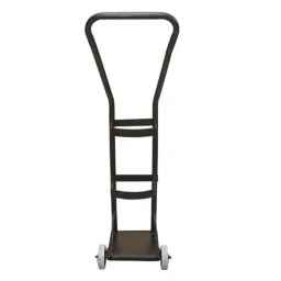 Smart Care HF67 2 inch Steel Epoxy Powder Coated B-Type Oxygen Cylinder Trolley-picture-5