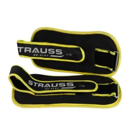 Strauss 33x16x6cm Neoprene Yellow Adjustable Round Shape Ankle Weight, ST-2729-picture-30