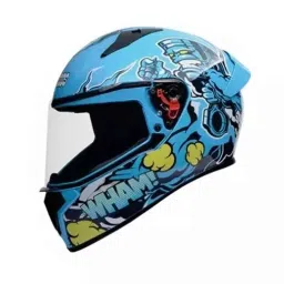 Studds N1 Expanded Polystyrene Blue Full Face Full Face Helmet, Size: Xtra Large-picture-13