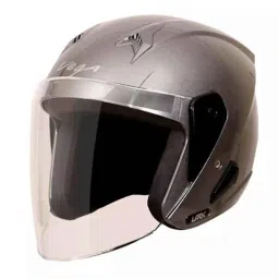 Vega Lark DX ABS Anthracite Open Face Helmet, Size: Large-picture-3