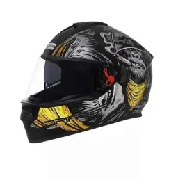 Studds Drifter D3 Decor Plastic Black Full Face Helmet, Size: 570 mm-picture-6