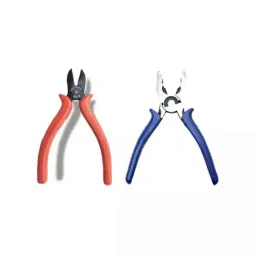 Sky Blue 2 Pcs 8 inch Lineman Plier Combo-picture-1