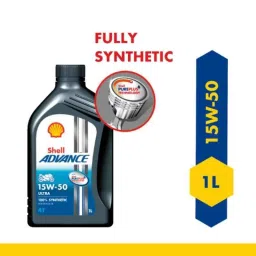 Shell 1L Advance Ultra 4T 15W-50 API SN Fully Synthetic Motorbike Engine Oil-picture-48