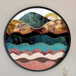 THE ARTMENT Multicoloured Color Tide Canvas-image-25