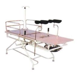 Aar Kay 72x27x30 inch Telescopic Obstetric Delivery Table with Fixed Height-4