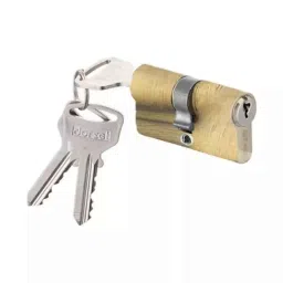 Dorset CL 211 PT 100mm Stainless Steel Antique Brass Finish Euro Profile Pin Cylinder Lock-picture-29