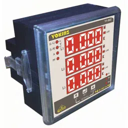 Yokins AC 5A 500V CT/PT Selectable Digital Three Phase Multifunction Meter, YI-542-7