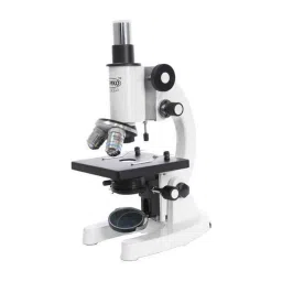 Gemko Labwell Monocular Microscope Kit with 50 Blank Slides &a; Cover Slips, G-S-725-14-0