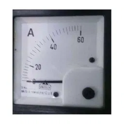 Unitech 72mm Analog AC Ampere Meter, Current Rating: 50 A-30