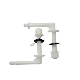 Elegant Casa L Type White PVC Hinges Clamp Spare Part Accessories for Western Toilet Seat Cover-3