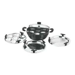 Vinod Black Pearl Plus 26cm Induction Friendly Multi Kadhai, MUKD (Pack of 5)-picture-17
